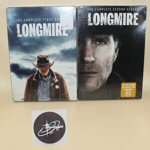 Longmire: the Complete First and Second Seasons Lot of 2 (DVD) Brand New